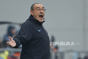 Sarri Tolak Bicarakan Peluang Lazio Finis Kedua di Serie A