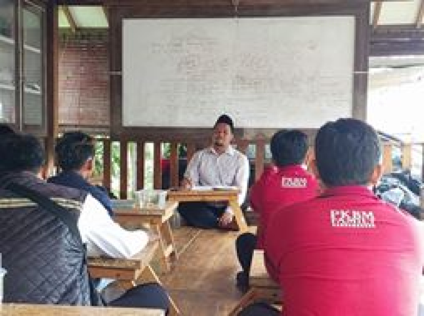 Sausana belajar di PKBM Family. (Dok Humas PHE ONWJ)