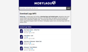 Situs Download Lagu Mp3 dari MP4 YouTube Gratis dengan MobyLagu