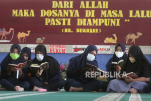 Tadarus Alquran di Lapas Perempuan Malang