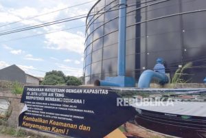 Water Tank Jutaan Liter Ditolak Warga, PDAM Depok Sebut Telah Lakukan Sosialisasi 