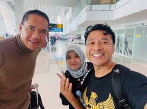 Novelis Benny Arnas Terbang dari Lubuklinggau ke Prancis