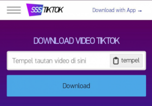 Download Video-Video TikTok FYP Gratis Pakai SssTikTok, Mudah Ubah Jadi Format Lagu Mp3