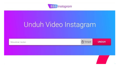 Download Video Instagram Pakai SSSInstagram tanpa Instal Aplikasi, Mudah Prosesnya