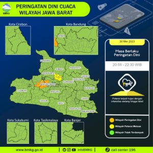 Prakiraan Cuaca Jabar Hari Ini 31 Mei 2023, Hujan di Bandung, Cianjur, Purwakarta