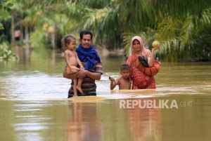 Banjir Rendam Dua Kabupaten di Aceh