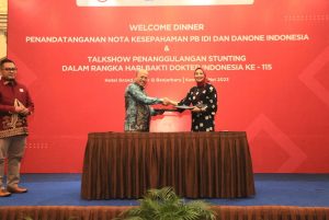 Bantu Atasi Stunting, Danone SN Jalin Mou dengan PB IDI