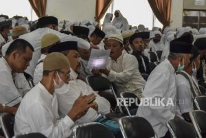 Calon Jamaah Haji Pekanbaru Gelar Manasik di Masjid Paripurna Nurussalam