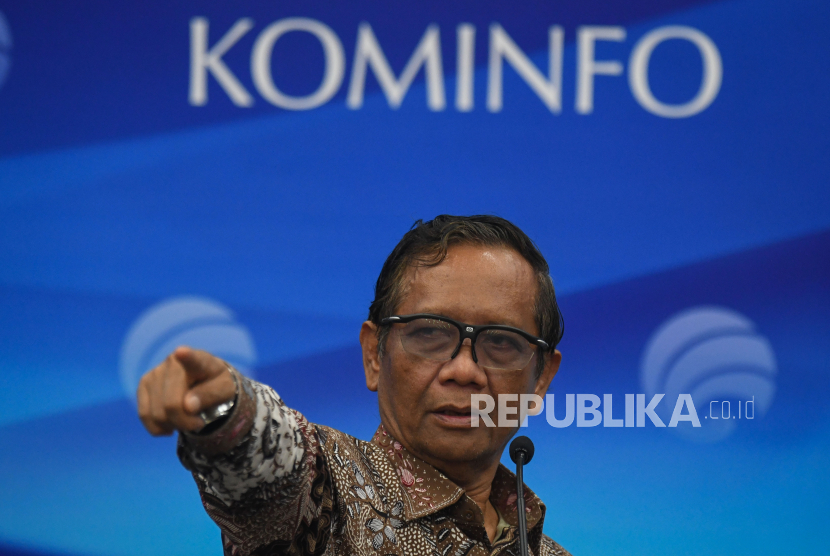 Ditunjuk Jadi Plt Menkominfo, Mahfud MD akan Rombak Eselon 1