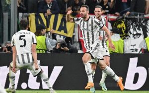 Gol Telat Sundulan Gatti Hindarkan Juventus dari Kekalahan Lawan Sevilla