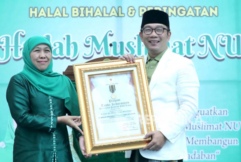 Hadir di Harlah NU Jabar, Gubernur Jatim Terkesan Keindahan Masjid Raya Al Jabbar