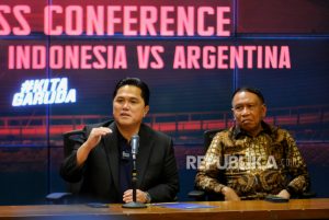 Soal 26 Pemain Timnas yang Terpilih Lawan Argentina, Ini Komentar Erick Thohir