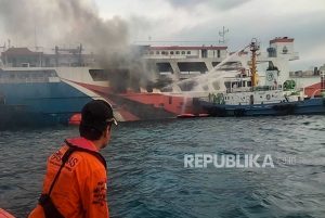 Jumlah Penumpang KMP Royce 1 yang Terbakar Sebanyak 456 Orang