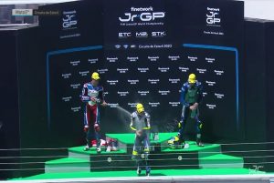 Lagi! Pertamina Mandalika SAG Racing Team Naik Podium di Moto2 Portugal