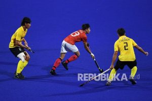 Lewat Laga Dramatis Kontra Malaysia, Tim Hoki Indoor Putra Indonesia Rebut Emas