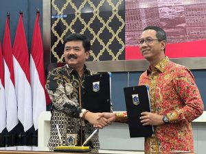 Menteri ATR/BPN Deklarasikan Jakarta Pusat sebagai Kota Lengkap