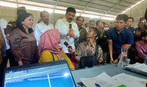 Bupati Sleman Dampingi Menteri ATR/BPN Serahkan Ganti Rugi Tol Jogja-Solo