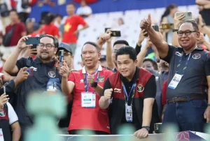 PSSI Era Erick Thohir dan Raihan Emas Sepak Bola Indonesia di SEA Games Kamboja