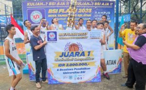 Pelatih SMKN 2 Kota Tangerang Bangga Anak Didiknya Juara Sport Competition BSI Flash 2023