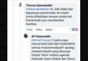 Pemuda Muhammadiyah Berharap Penyidik Proses Thomas Djamaluddin