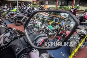 Polres Cianjur Tangkap Tersangka Curanmor, Warga Senang Motor Kembali