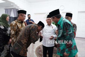 Terima Jajaran PBNU, Wapres Minta Pengkaderan Syuriah di Luar Pulau Jawa