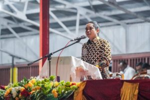 Wamen ATR/BPN Serukan Pemilu Damai dan Tegak Lurus pada Jokowi