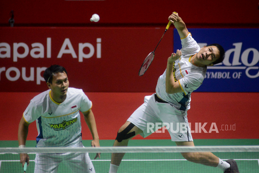 Indonesia Open 2023: Ahsan/Hendra Singkirkan Ganda Thailand