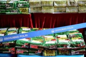 Polisi Ungkap Narkoba dengan Total Barang Bukti 428 Kilogram Sabu