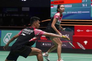 Adaptasi tak Maksimal, Dejan/Gloria Langsung Keok di Babak Pertama Singapore Open 2023