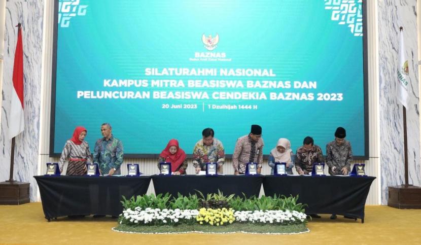 Baznas Lakukan Kerja Sama Program Beasiswa Cendekia dengan 159 Kampus