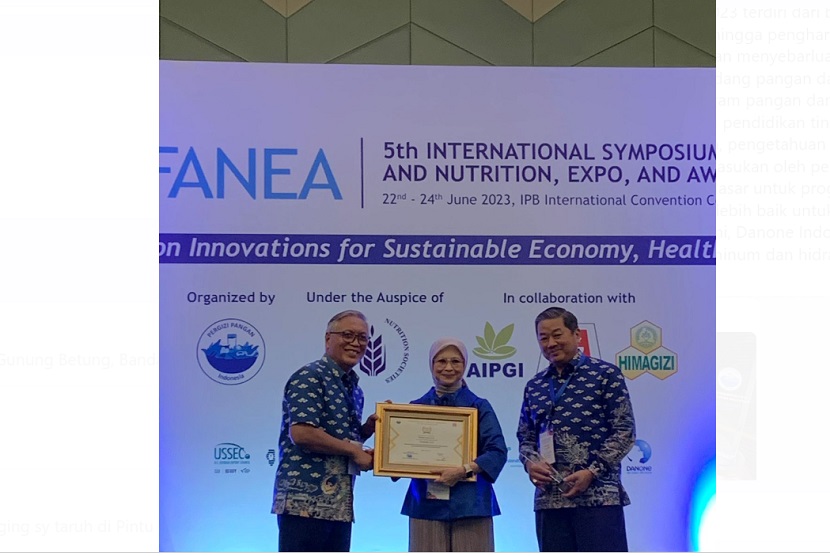 Danone Indonesia Raih 4 Penghargaan di Ajang ISFANEA 2023