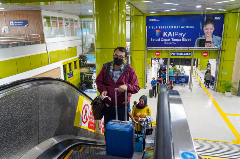 Ilustrasi. Stasiun Gambir, Jakarta Pusat.(Foto: Dok. Humas PT KAI)