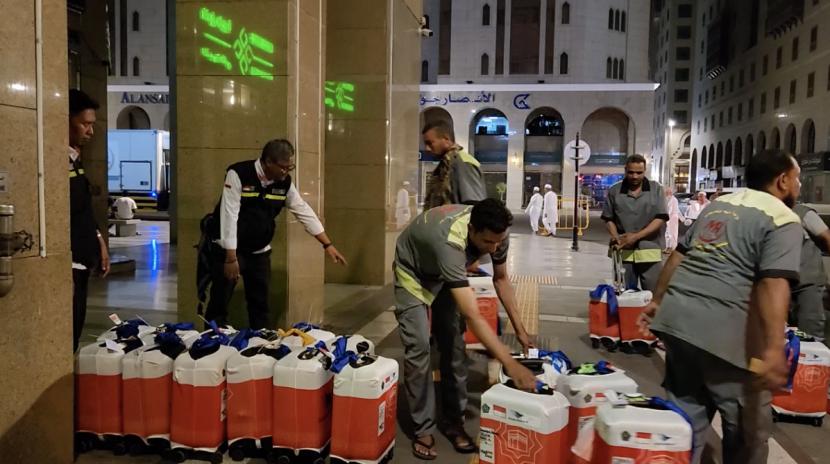 Jamaah Transit di Madinah Tempati Hotel Dekat Masjid Nabawi