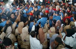 Konsolidasi di Sumatra Utara, Bacapres PDIP Disambut Ribuan Relawan