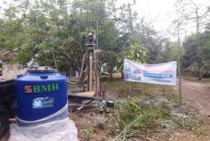 Krisis Air Bersih, BMH Hadirkan Sumur Bor ke-8 di Pesantren As-Safiniyah Banten