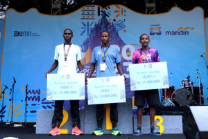 Mandiri Jogja Marathon 2023, Pelari Kenya Dominasi Podium di Kategori Marathon Open