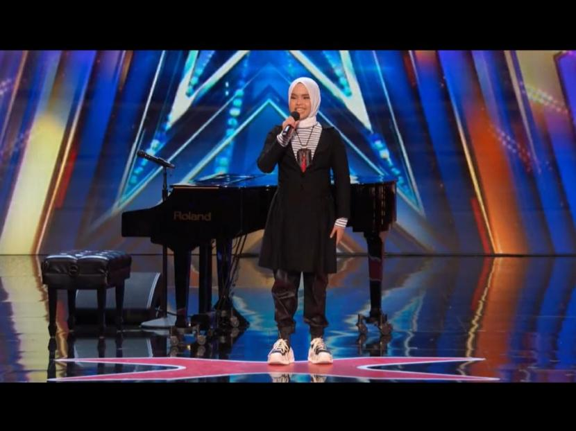 Putri Ariani tampil memukau di ajang America’s Got Talent 2023 . Foto : America’s Got Talent/NBC