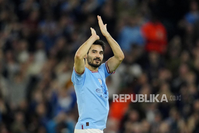 Gelandang anyar Barcelona yang juga mantan kapten Manchester City, Ilkay Gundogan