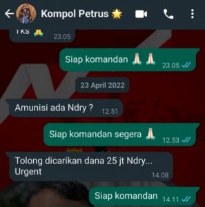 Tak Terima Dimutasi, Bripka Andry Mengaku Setor Uang Rp 650 Juta ke Kompol Petrus