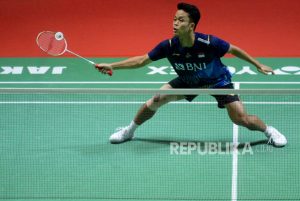 Tampil Nekat dan Berani, Anthony Ginting Lewati Adangan Jojo di Perempat Final