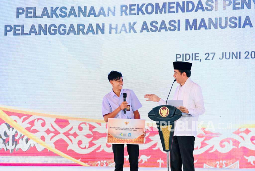 Termui Keluarga Korban HAM Aceh, Jokowi: Pemerintah Tulus Selesaikan Kasus HAM