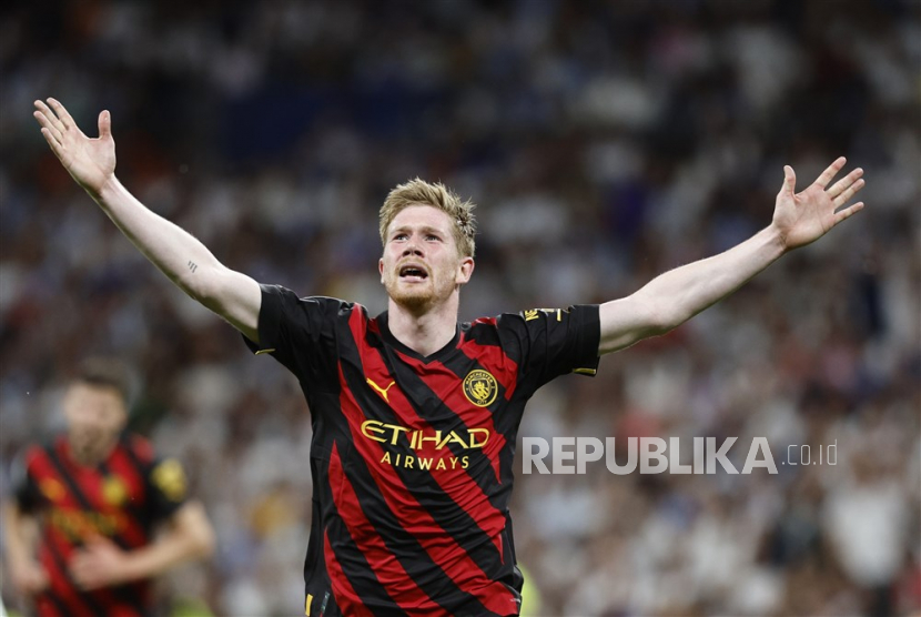 Treble Winners Kini Makin Berdiri di Depan City, De Bruyne Sebut tak Merasa Tertekan