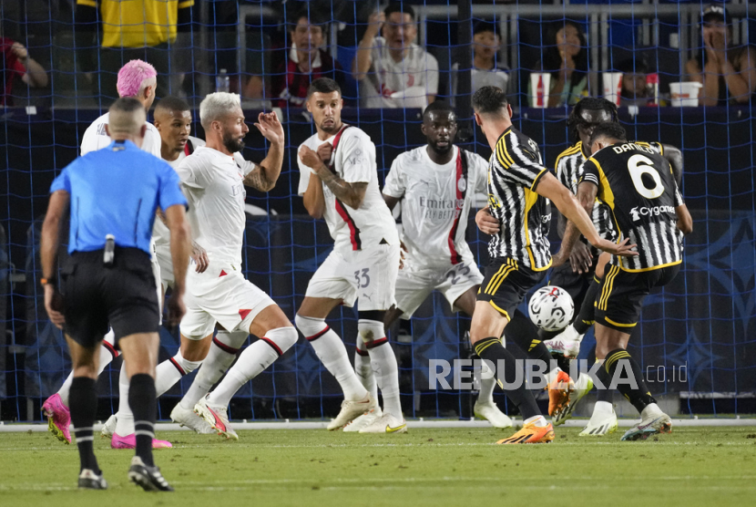 AC Milan Tambang Imbang Juventus 2-2 di Laga Pramusim