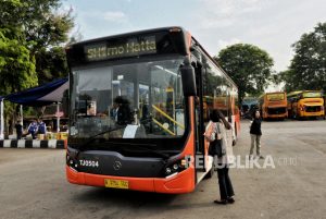 Besok, Halte Transjakarta Gatot Subroto LIPI Beroperasi Kembali