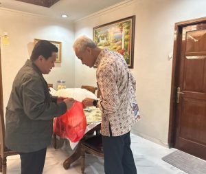 Erick Thohir dan Ganjar Pranowo Tiba-Tiba Bertemu Empat Mata, Ada Apa?