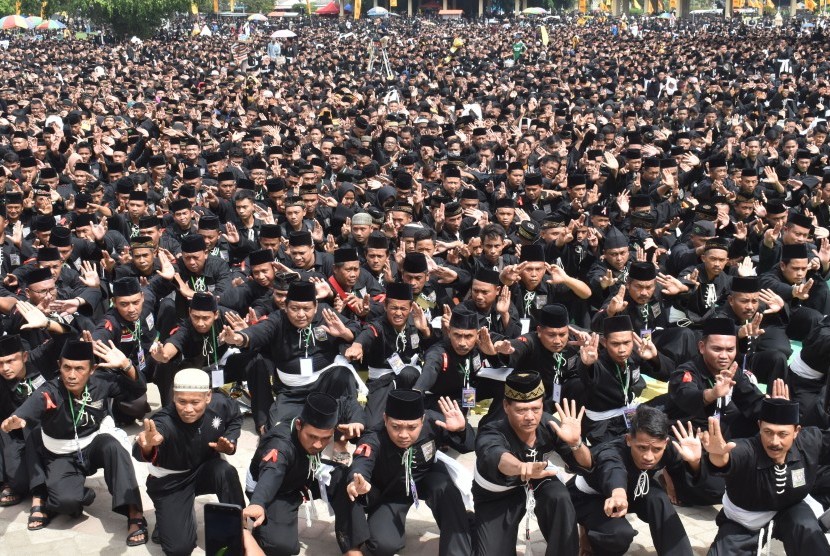 Jelang Suroan, 24 Perguruan Silat di Ponorogo Ikrar Damai