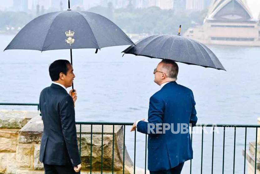 Jokowi Apresiasi Penguatan Hubungan Bilateral Indonesia-Australia