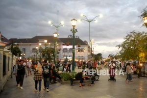 Kawasan Titik Nol Yogyakarta Ramai Dikunjungi Wisatawan