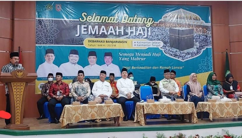 Kedatangan Jamaah Haji Kalteng Bertepatan dengan Momen 1 Muharam